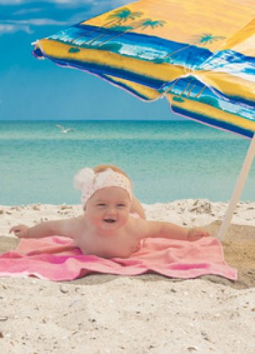 יום כיף בים עם תינוק – אפשר גם להנות מזה
